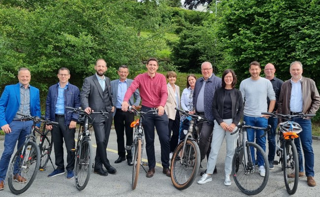 Stattlicher Kilometerstand erreicht: Gemeinden unterstützten Velochallenge Cyclomania