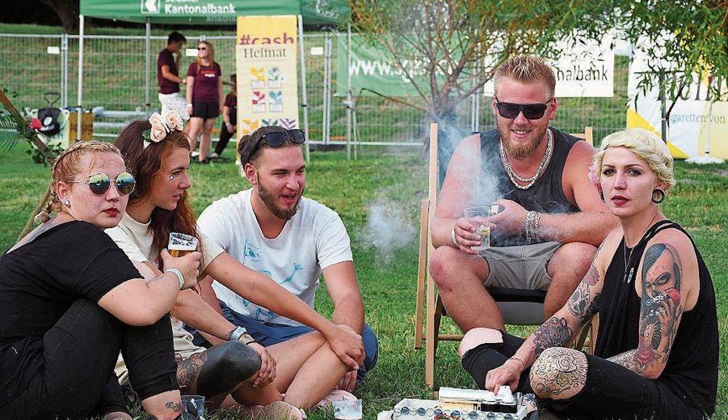 Über 1000 Besucher erfreuten sich an den Sounds des Rheinklang-Festivals.
