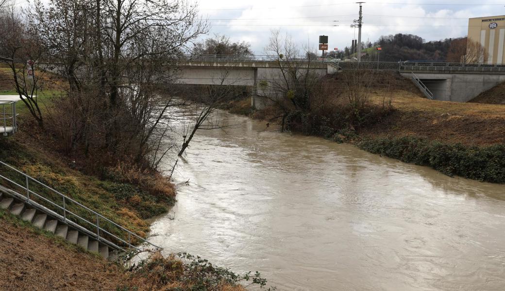 Die Situation in St.Margrethen.