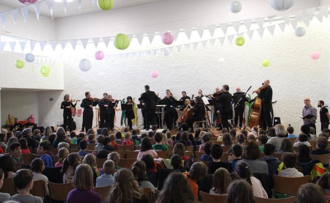 Mozart kam zu den Kindern