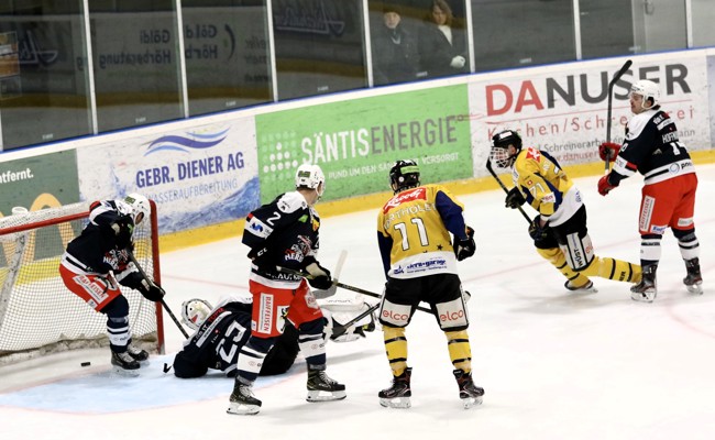 Der SC Rheintal siegt in einem dramatischen 1.-Liga-Derby in Herisau mit 6:4
