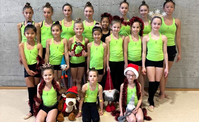 Eine stimmungsvolle Weihnachtsshow mit Rheintaler Beteiligung