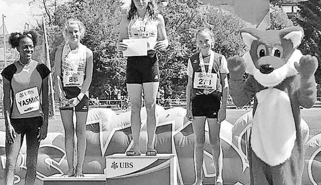 Die erfolgreichen «pAuer Athletics» des STV am UBS-Kids-Cup.