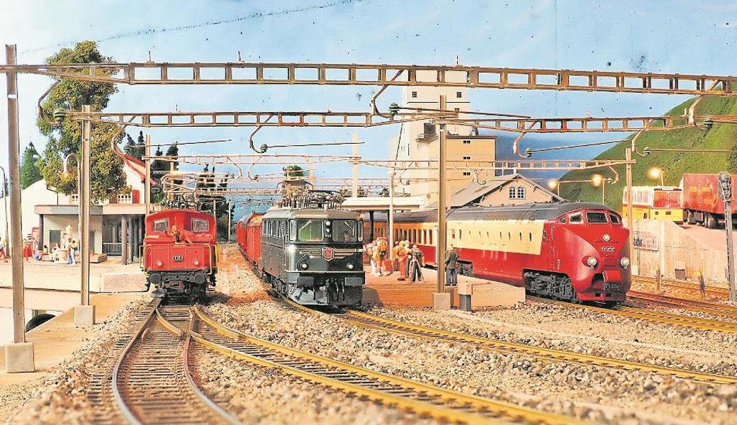 Die fantastische Welt der Mini-Eisenbahnen gibt’s zwei Tage lang zu sehen. 
