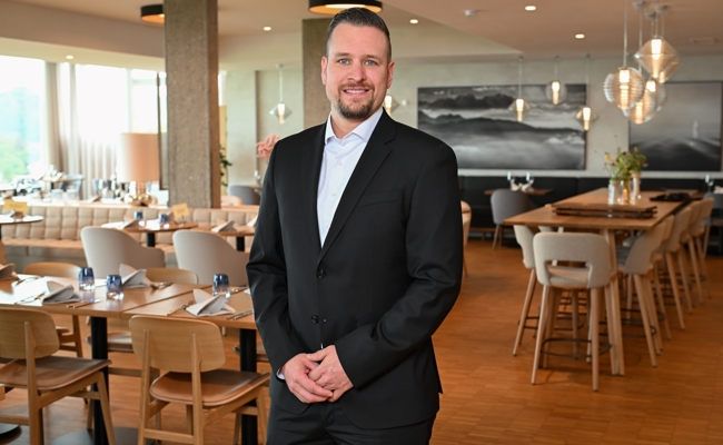 Marc Michel wird stellvertretender Direktor im Hotel Heiden