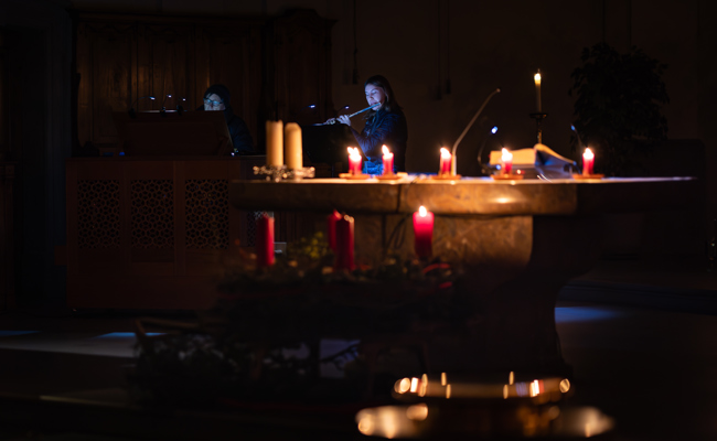 Gemeinsames Erleben der Rorate Messe