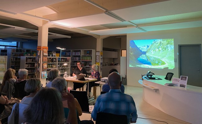 Bibliothek lud Silvia Schaub und Nina Kobelt zur Lesung ein