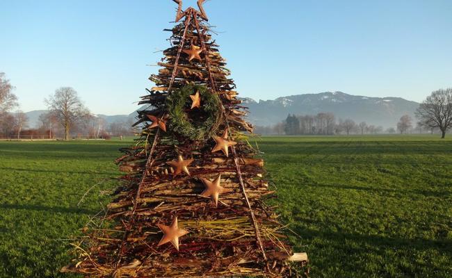 Impressionen vom Adventsweg im Riet