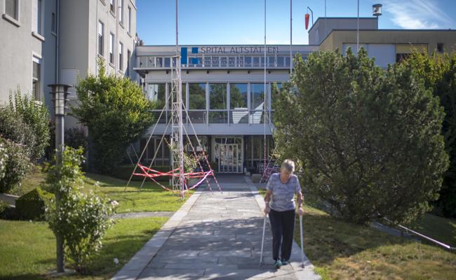 Spitalneubau Altstätten: Denkpause