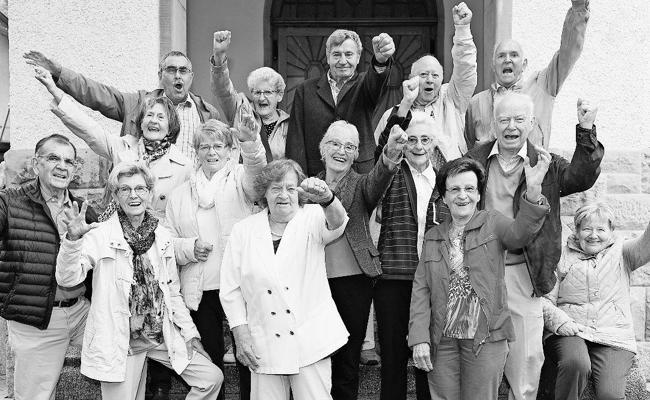 Klassentreffen der Jahrgänge 1936 bis 1938