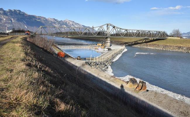 Sicherheit für den Flusspfeiler