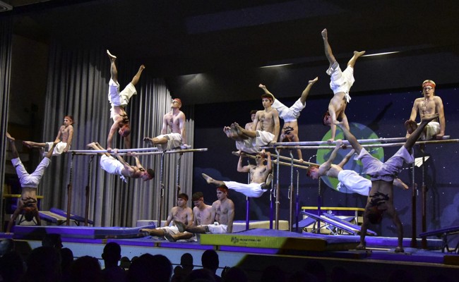 Unterhaltung des KTV Oberriet: «Skandal am Turnfest – wer hat den Barren angesägt?»