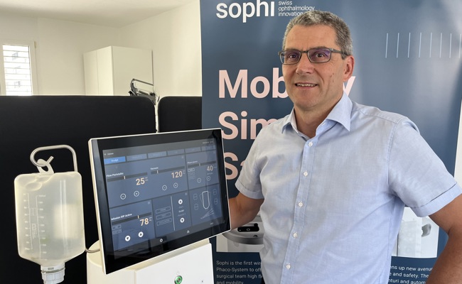 Dieses Start-up behauptet sich dank eines Produkts, das den grauen Star operieren kann