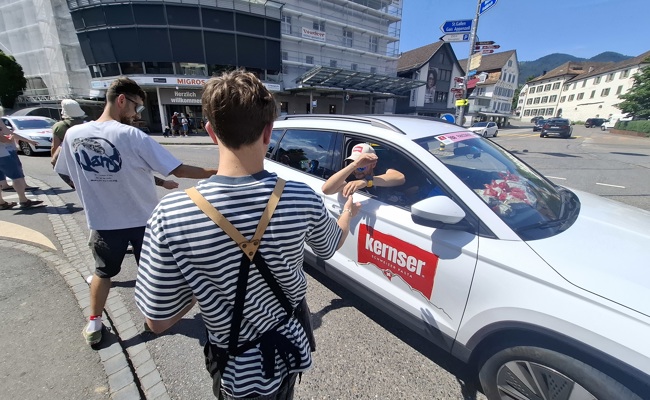 Radsport-Superstar Tadej Pogacar kommt bald im gelben Trikot nach Altstätten