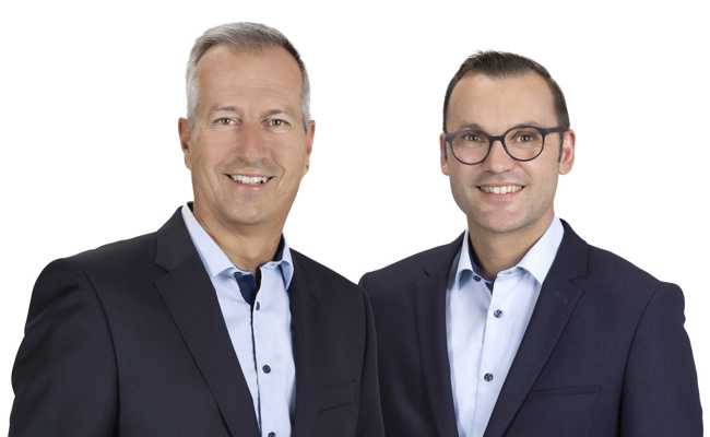 Wechsel an der Spitze: René Bognar übergibt die Bankleitung an Adrian Knechtle