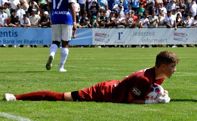 Der 18-jährige Goalie Leo Hetzel ist beim FC Wil angekommen