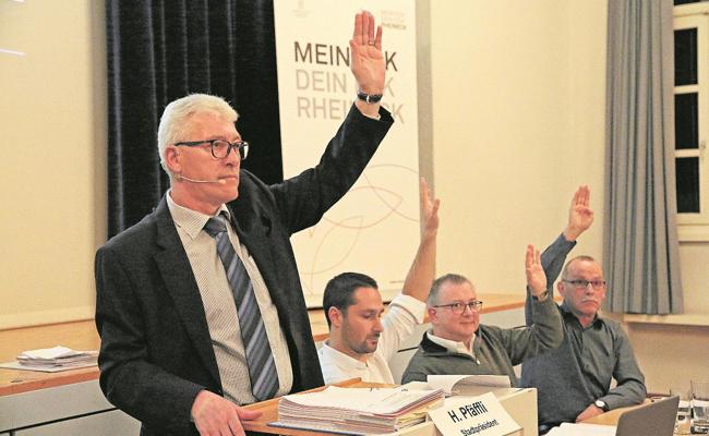 Hans Pfäffli zum letzten Mal gefordert