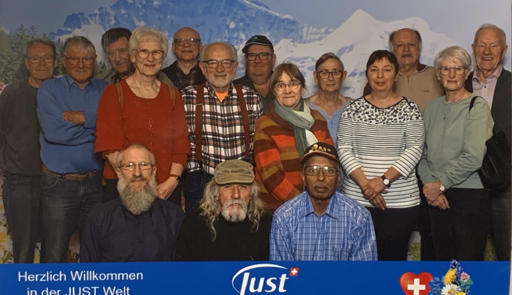Gruppenbild bei Just