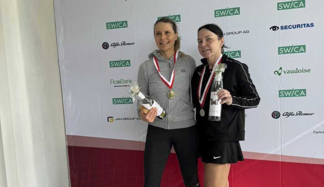 Rita Zenunaj (rechts) wurde erst im Final der Schweizer Meisterschaft von Michelle Paroubek besiegt. 