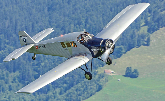 Das legendäre Flugzeug Junkers F13 dreht wieder seine Runden