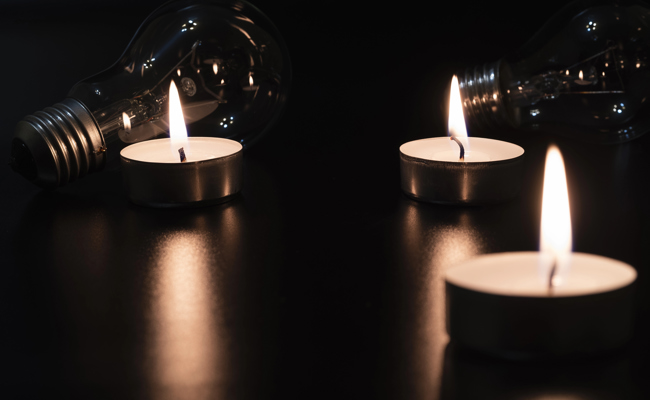 Eine Stunde ohne Strom: Nicht nur das Licht ging aus am Sonntagabend