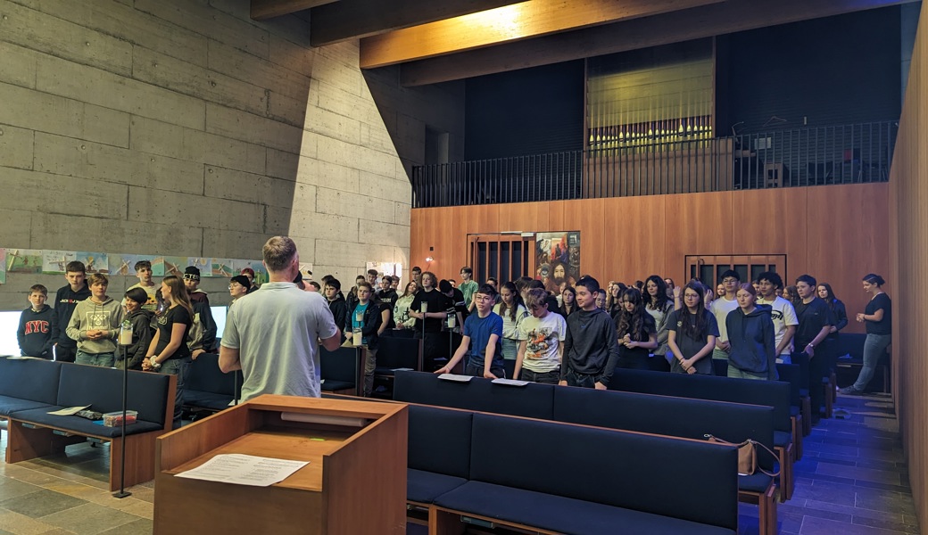 Jugendgottesdienst bei Pray and Fun in Au-Wädenswil