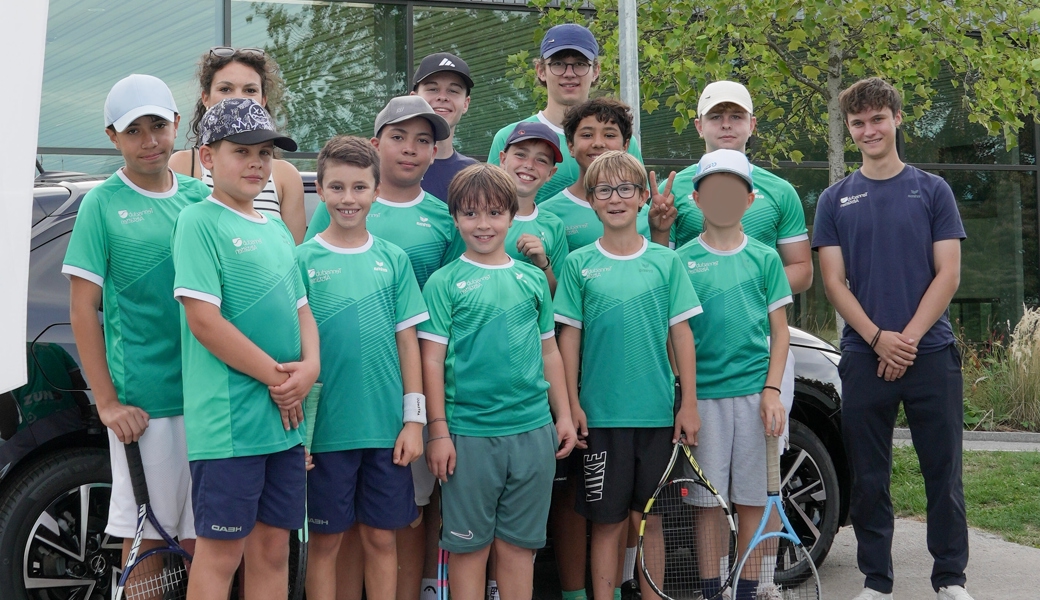 Gruppenbild Juniorenclubmeisterschaft (Boys-Kategorien)