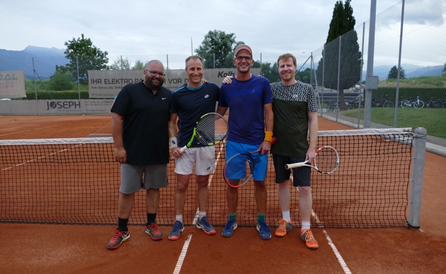 Frank Blöchlinger und Markus Tschann sind die neuen Doppelclubmeister
