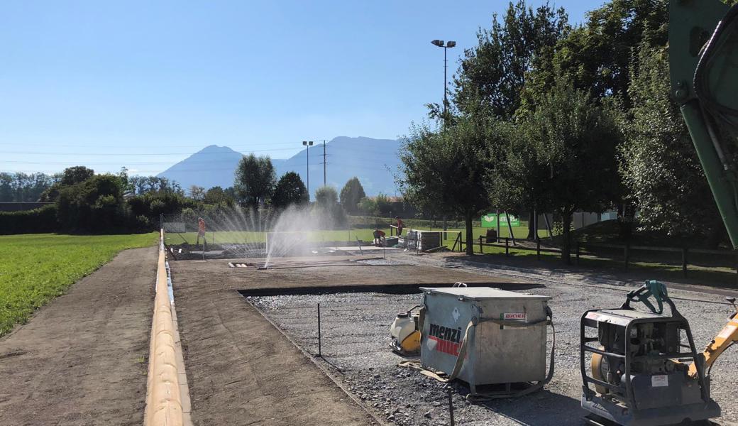 Hier entsteht der Kneipp-Garten.