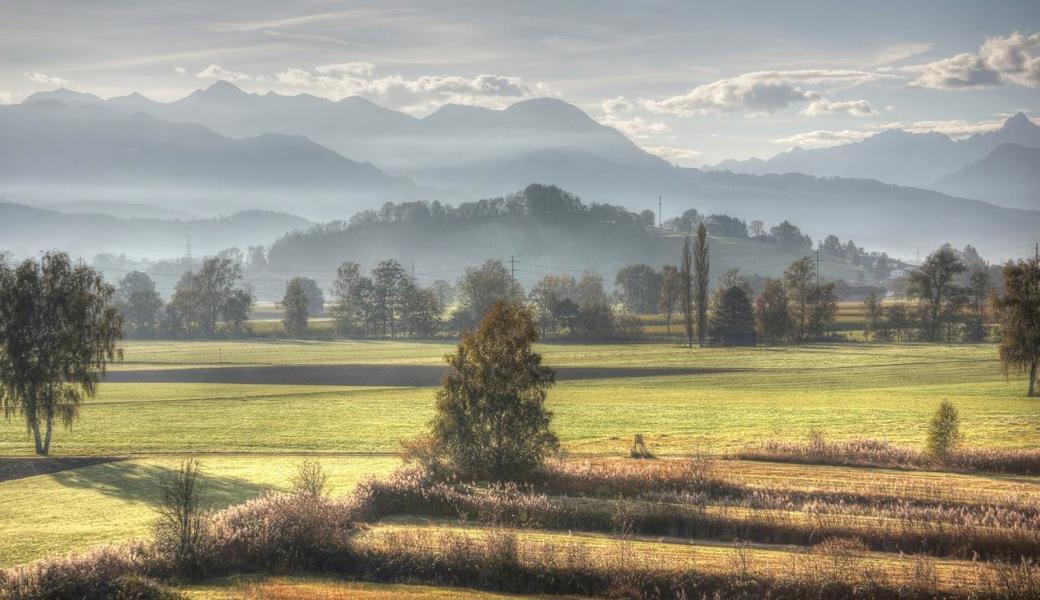 Es muss nicht strahlend schön für ein stimmungsvolles Foto sein, wie das Bild von Toni Sieber zeigt. 