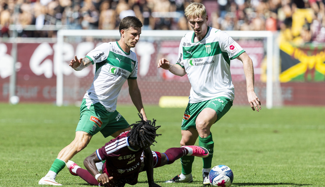 St. Gallen mit souveränem Sieg bei Servett