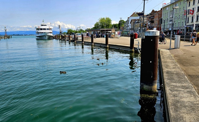 Wasserstand des Bodensees sinkt langsam, bleibt aber überdurchschnittlich hoch
