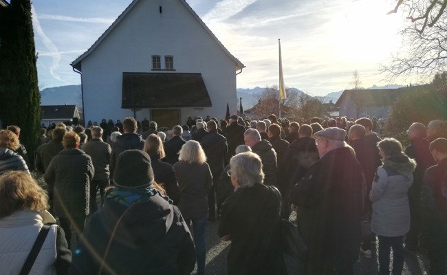 Familie, Freunde und Wegbegleiter nahmen Abschied von Werner Ritter