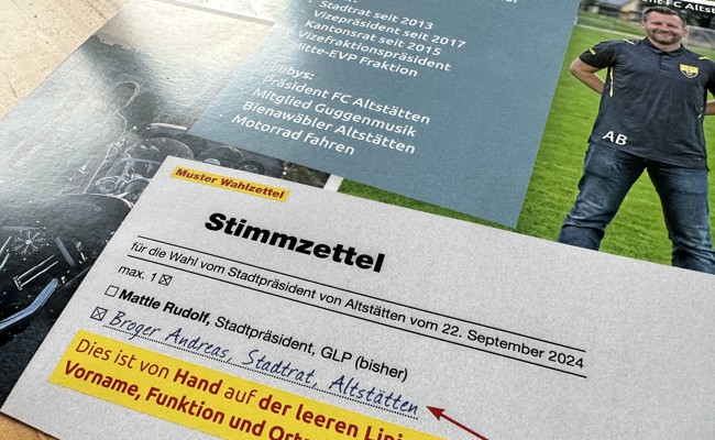 Unsägliches Altstätter Wahl-Wirrwarr: Andreas Broger findet’s nicht mehr lustig