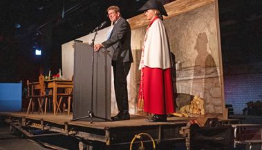 Bundesrat Albert Rösti zu Gast an der Feier der Appenzeller Bahnen Bundesrat Albert Rösti zu Gast an der Feier der Appenzeller Bahnen