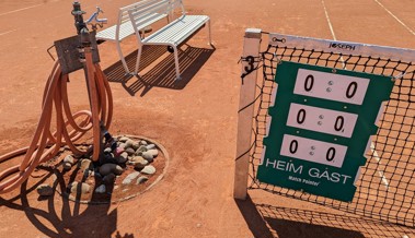 Offene Tennisplätze beim TC Rebstein-Marbach