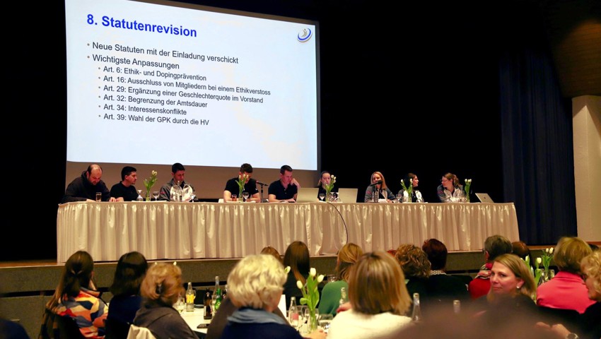 An der HV hat der TVW auch seine Statuten angepasst.