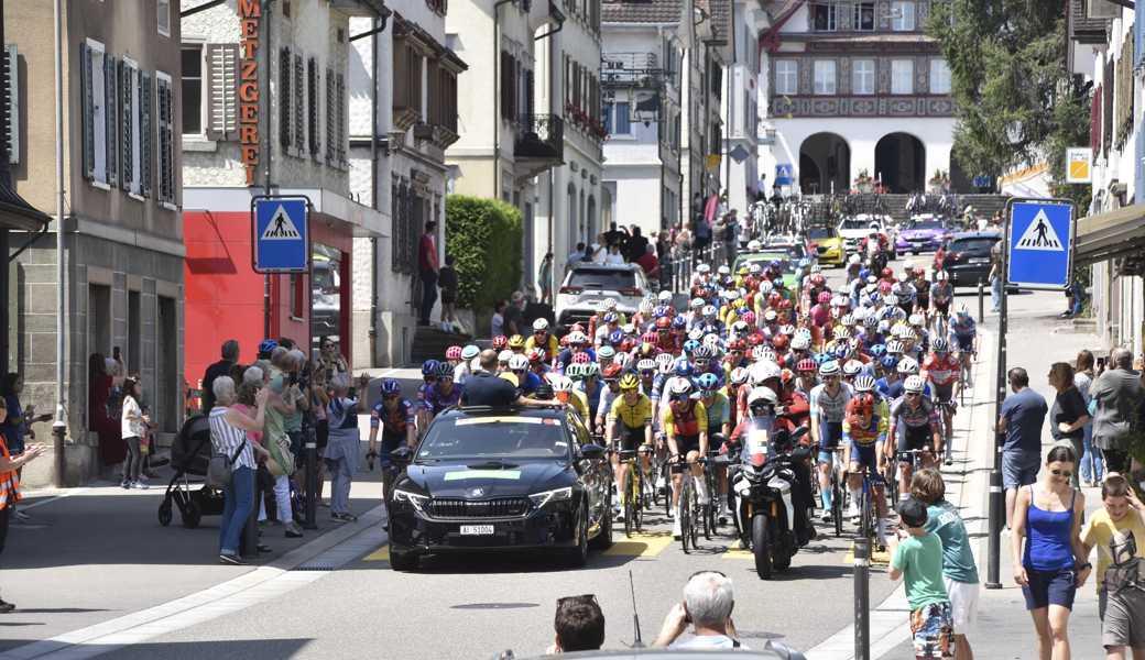 Tour de Suisse im Rheintal: Begeisterung in 20-Sekunden-Dosis