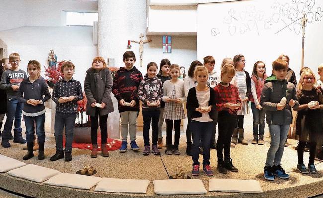 Familiengottesdienst für die Erstkommunikanten