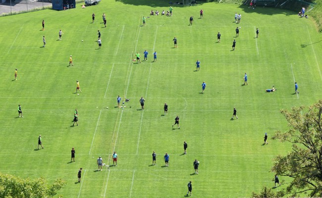 Impressionen vom Faustball-Pfingstturnier des STV Berneck