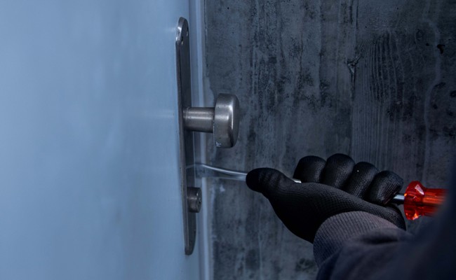 Alarm ausgelöst bei Einbruchversuch: Polizei fahndet mit Drohne und Diensthund