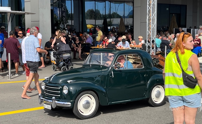 Viele schöne Modelle an der Historischen Verkehrsschau