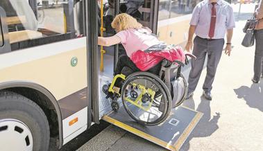 Viele Haltestellen bleiben  noch länger ein Handicap