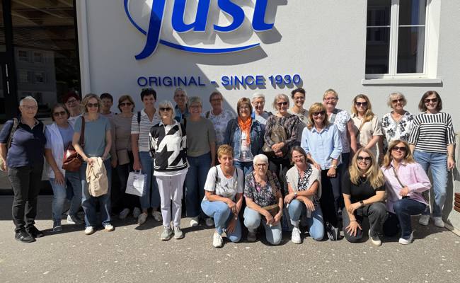 Frauenverein besuchte die Firma Just in Walzenhausen