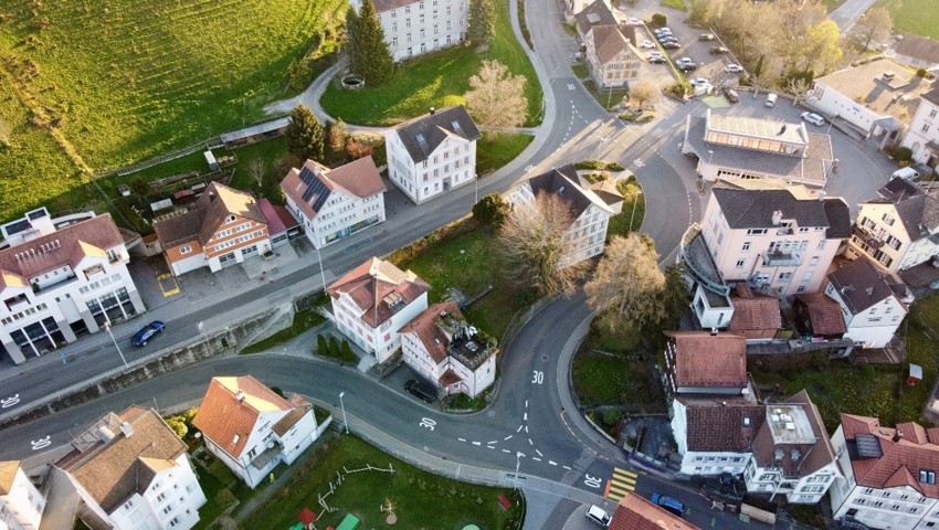Walzenhausen ist im letzten Jahr um beinahe drei Prozent gewachsen. Das liegt auch daran, dass Altbauten saniert und neu bezogen wurden.