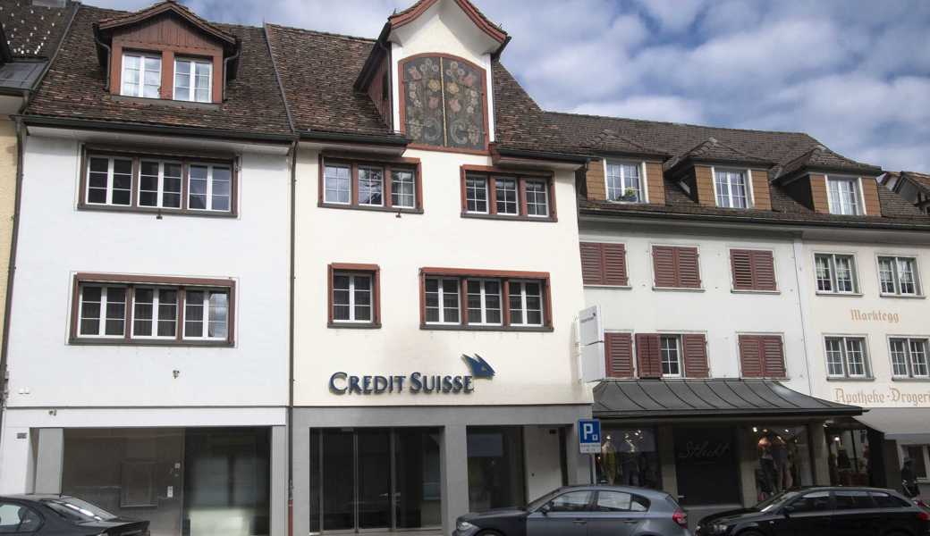 Die Räume der CS-Filiale in Altstätten stehen seit Ende Februar leer.  