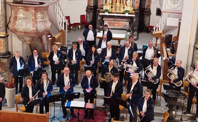 Musikverein verzauberte das Publikum mit Blasmusik