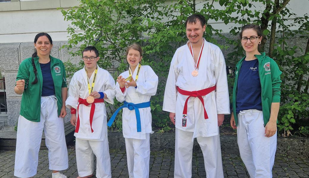 Pia Verardo, Leiterin, Tom Zeyske, Sophia Gallusser, Marco Büchel, Linda Hungerbühler, Trainerin