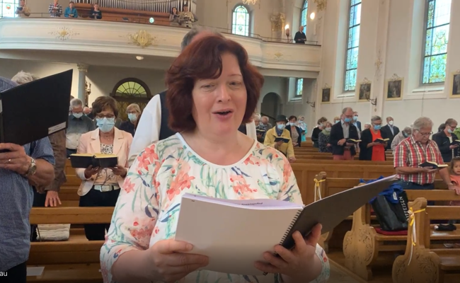 Video: Den Schweizerpsalm gesungen