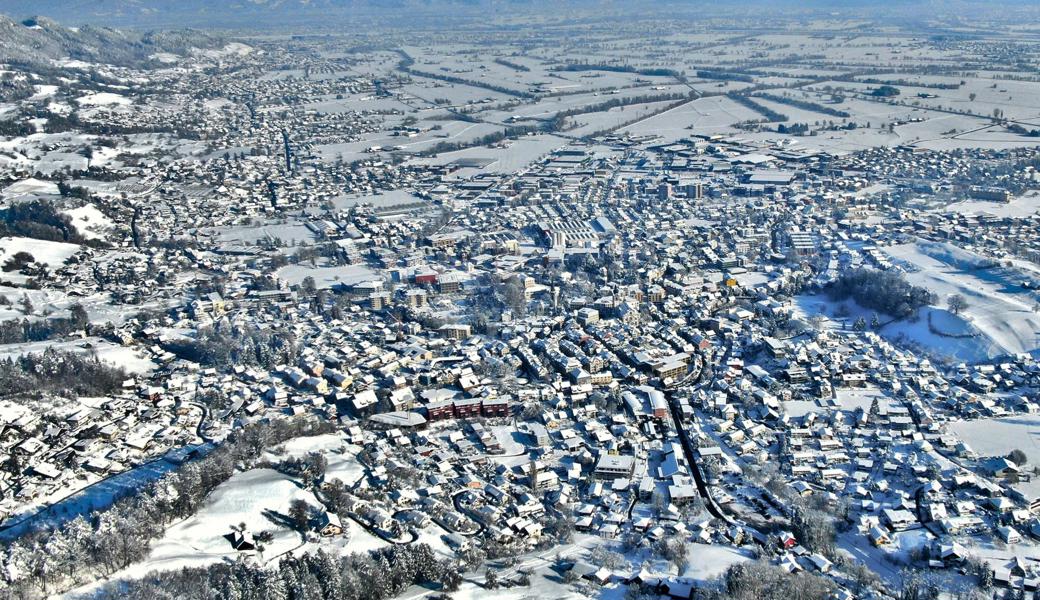 Altstätten ist weiterhin der bevölkerungsreichste Ort in der Region. Das Städtli wächst jedoch gemächlicher als andere Gemeinden.